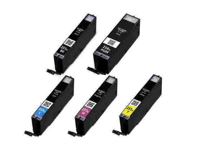 Canon PGI-250XL & CLI-251XL High-Yield Compatible Ink Cartridge 5-Pack Combo
